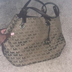 Brown Michael Kors tote
